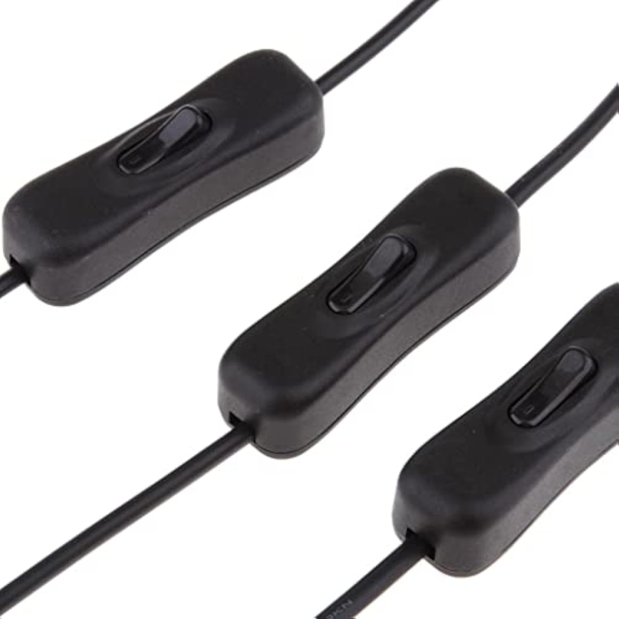 3Pcs Inline LED Strip Light Switch with On/Off Connectors